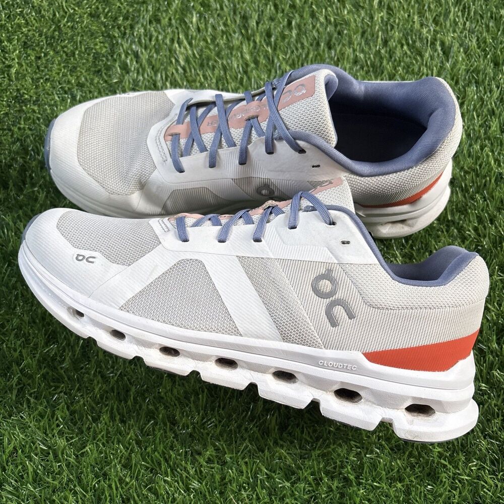 On Cloud Shoes Cloudrunner Undyed-White Flame Sneakers Women’s Size 11